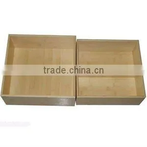 Bamboo Flatware Tray