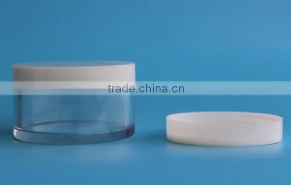 Workable Price Good Quality Clear Round PET Plastic Cream Jar photo-4