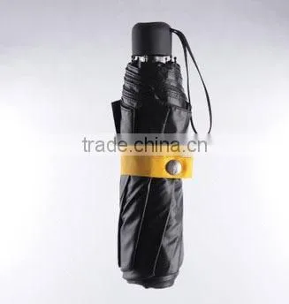 100% UV High Standard Mini Anti SPF 100 3 Folds Manual Logo Printing Umbrellas photo-6