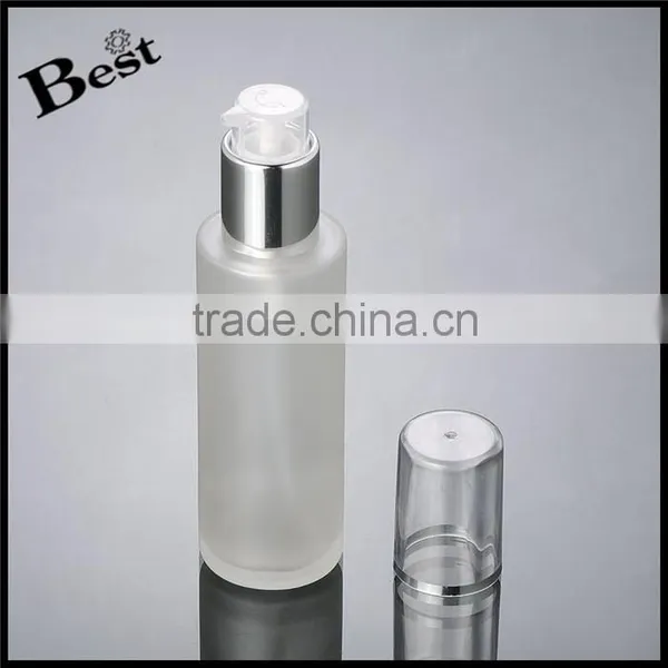 100ml Glass Bottle Frosted Glass Bottle Pump Glass Bottle Supplier's Choice photo-4