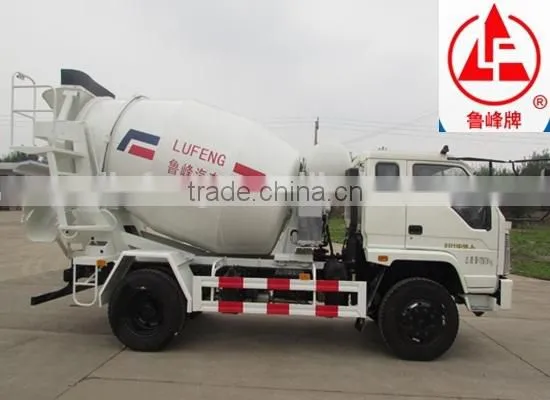 FOTON Brand FORLAND Chassis 4cbm Mini Concrete Mixer Truck for Sale photo-2