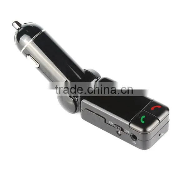 Multifunction Car Bluetooth FM Transmitter With Car Charger, Dual USB Port and USB Music Play photo-3
