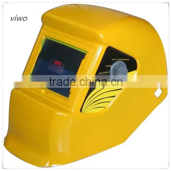 Yellow Power Auto Darken Welding Helmet Batman Welding Helmet