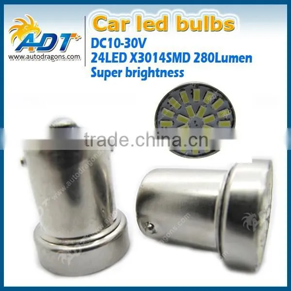 2015 Hot Sell 1156 24W Car Led Bulb 3014 Smd BA15S Car Led Bulb photo-2