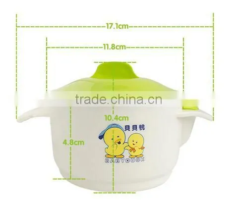 Baby Suction Cup/thermo Bowl With Thermosensitive Spoon FS0017 photo-3