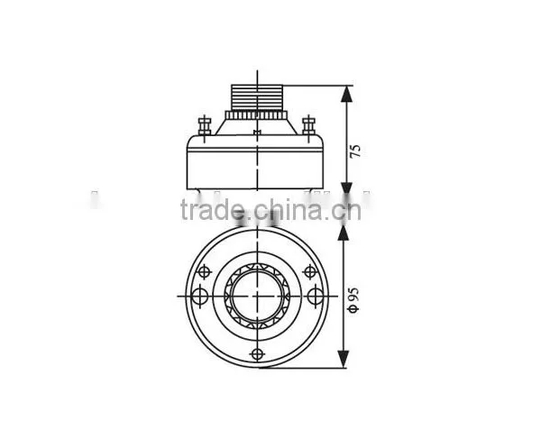 15w pa Horn Loudspeaker Driver Unit photo-3