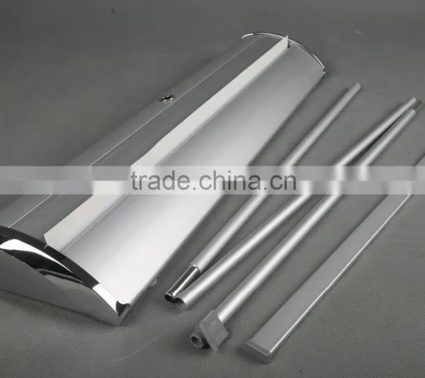Trade Show Portable Heavy Base Roll up Banner Stand, Aluminum Water Drop Roll up Standees photo-3