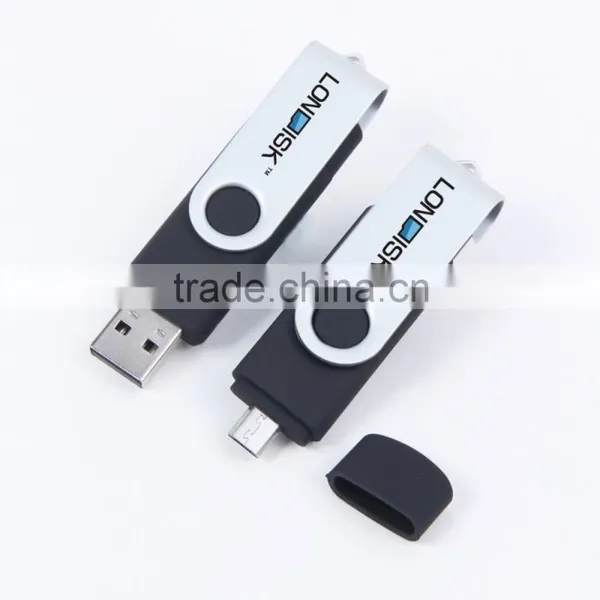 Gift Promotion Laser Engarved Logo Otg Usb Memory, Cheap Wholesales 4GB Swivel Usb 2.0 Flash Drive photo-6