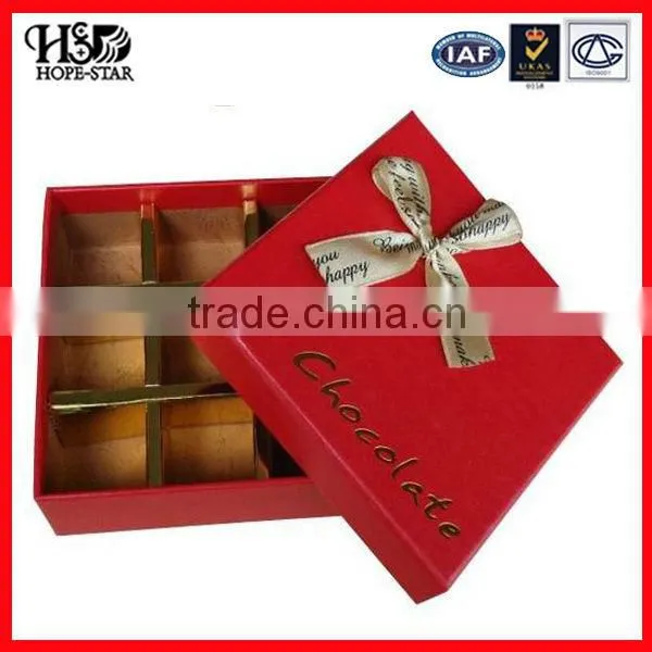 Luxury Custom Made Paper Chocolate Box/Chocolate Packaging Gift Box/Chocolate Packaging Box photo-3