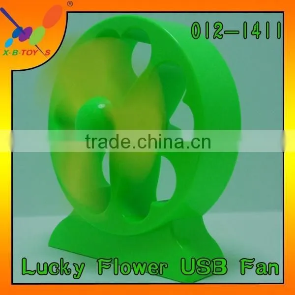 High Quality USB Cooling Lucky Flower Desk Fan for Notebook, Summer Gift,USB Table Fan photo-3