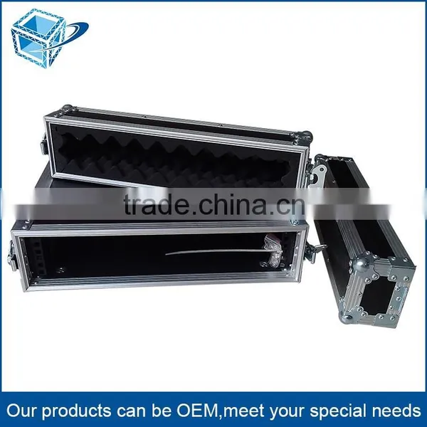 China Factory Rolling Aluminium Blue dj Table Flight Case photo-3