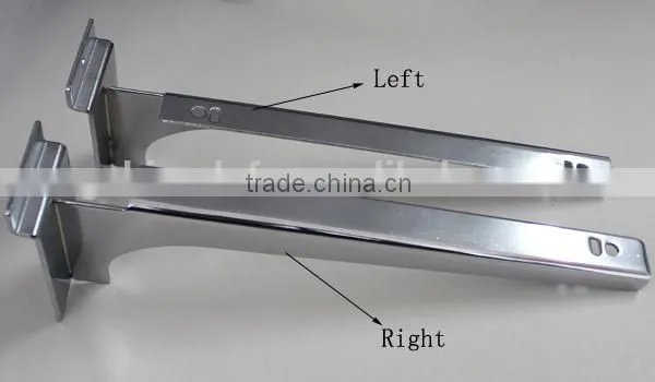 Wholesale Chrom Glass Shelf Brackets in China photo-3