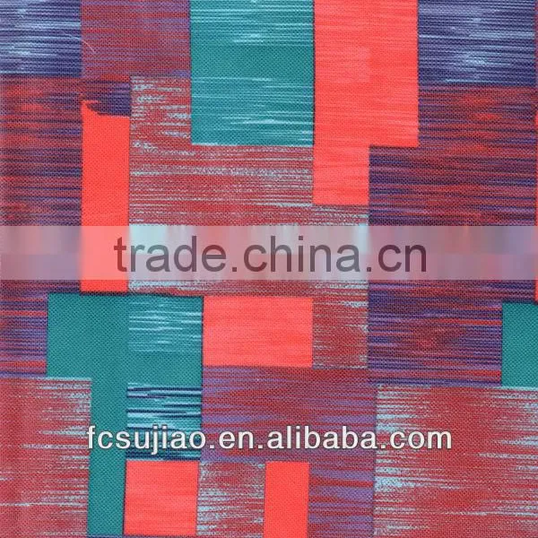 100% Polyester Printing 600D Oxford PVC Fabric