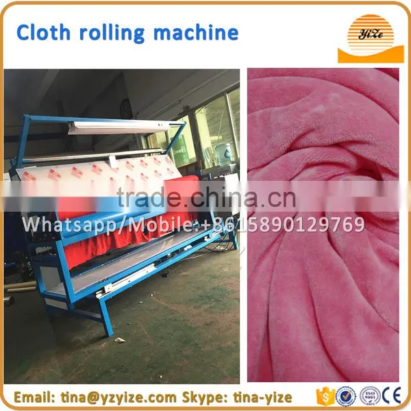 2400mm Fabric Inspection Machine / Textile Rolling and Cutting Machine