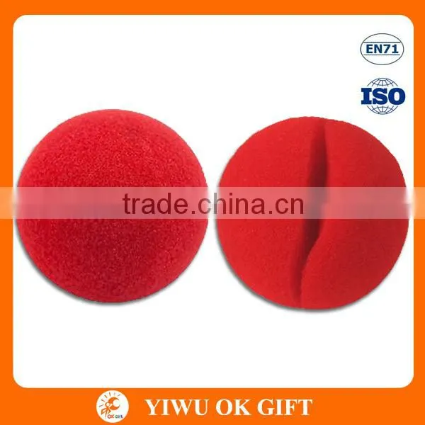 Circus Party Halloween Costume Red Foam Clown Nose By Party Suppliers photo-2