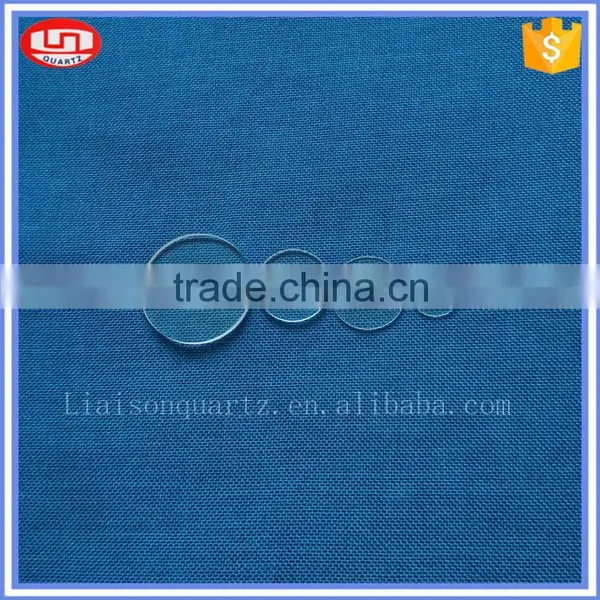 Small Diameter and Thin Quartz Glass Plate