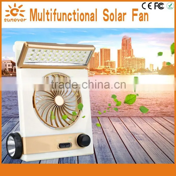 2015 Hot New Electronic Items Best Selling Products Solar Electric Fan photo-2