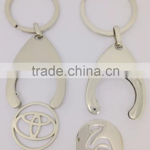 Personalised Shopping Cart Trolley Coin Trolley Token Keychain