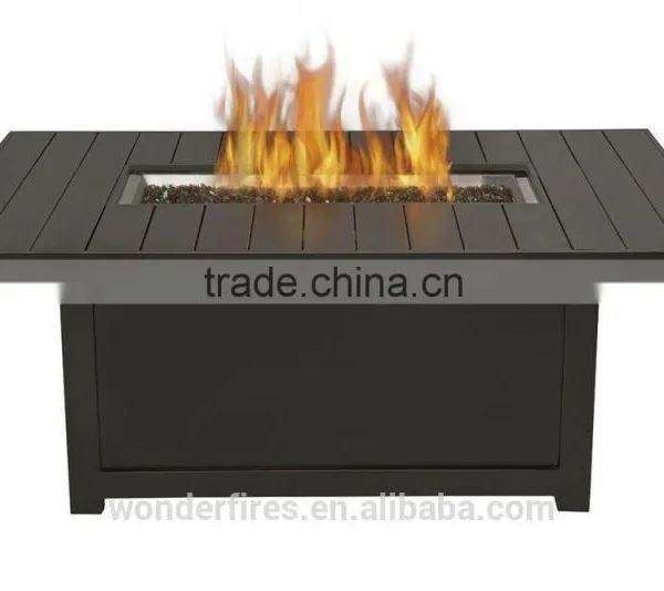 Outdoor Fire Pit Patio Flame Table Coffee Furniture Propane Natural Gas
