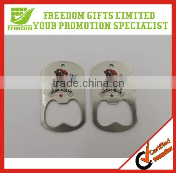 Metal Flat Keychain Custom Aluminum Bottle Opener photo-4