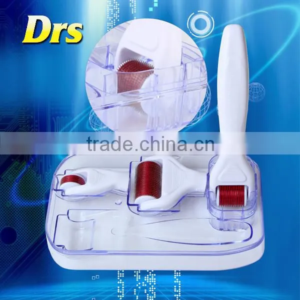 Professional DRS Derma Roll Kit 4 in 1 With 3 Seperated Skin Rollers + Interated Disinfecting Tank photo-6