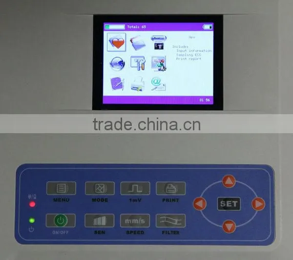 Portable Digital ECG/EKG Machine Price With CE Certificate (EKG-903BS) photo-4