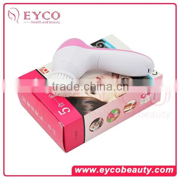 Multifuncition 5 in 1 Face Beauty Massager Rotating Sonic Facial Cleansing Brush Beauty and Cosmetitc photo-6