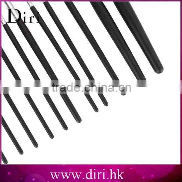 12pcs Make Up Brushes With Steel Handle Professional Makeup Powder Foundation Brushes With Black Storage Bag photo-4