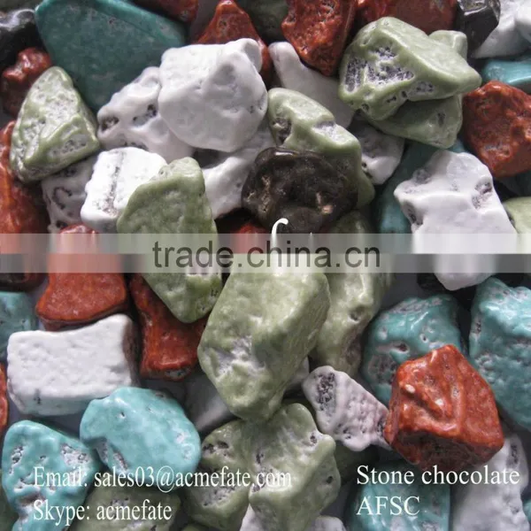 Good Price Child Dark Stone Chocolate Candy for New Year photo-3