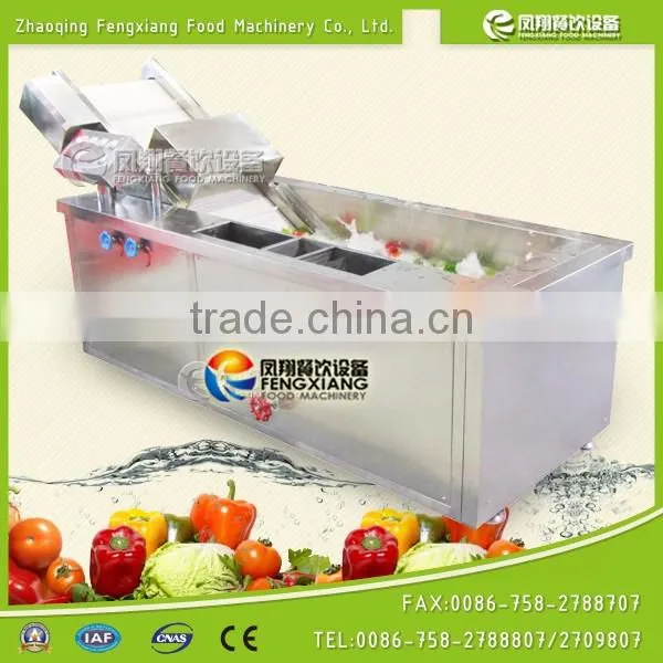 WA-1000 Automatic Washer Type and New Condition Vegetable Seafood Fruits Bubble Processing Cleaning Machine