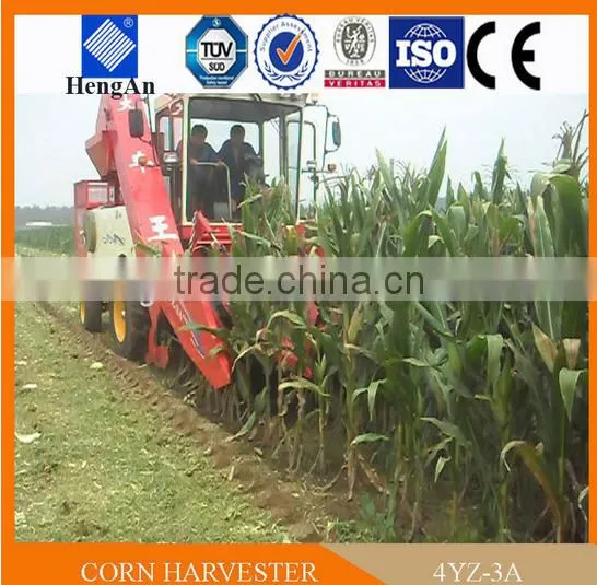 Heng An 3 Row/ 4 Row Self-propelled Corn Maize Combine Harvester photo-3