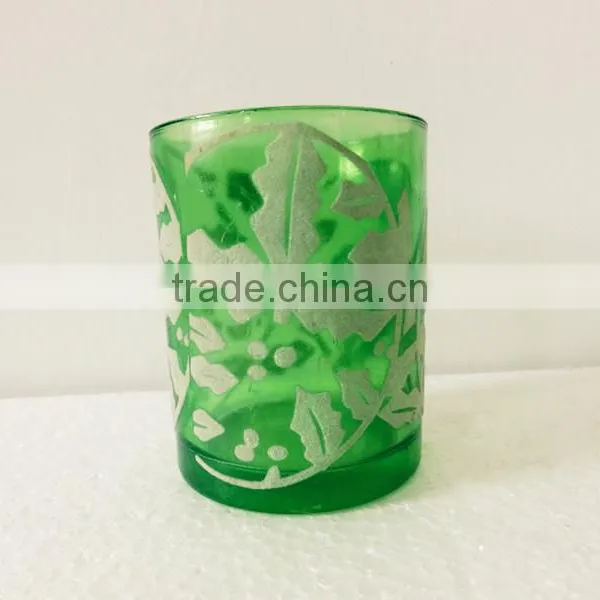 200ml Fancy Glass Candle Empty Cup photo-5