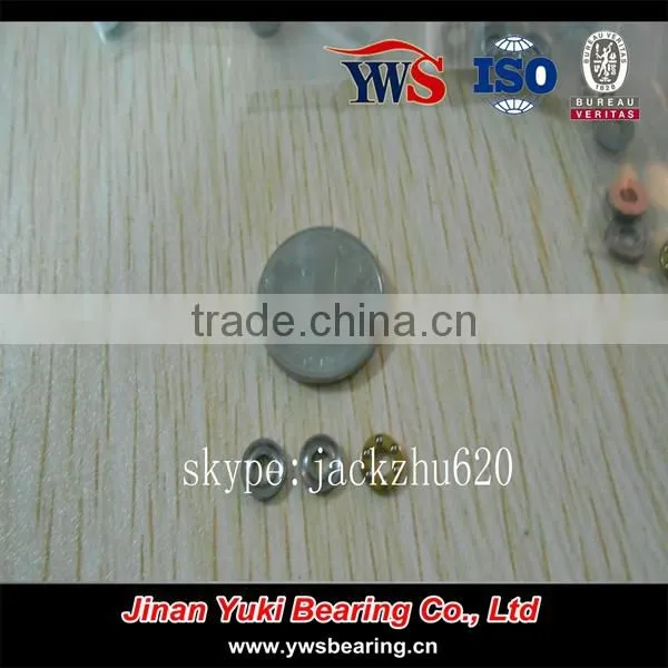 F6-14 F6-14M SF6-14M 6*14*5mm Axial Mini Brass Steel Cage Chrome Stainless Steel Thrust Ball Bearing F6-14 photo-4