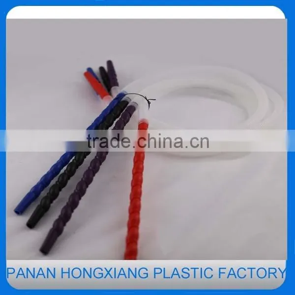 Disposable plastic hookah hose
