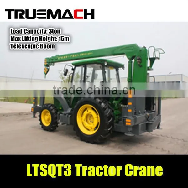 Agricultural Tractor Mounted Crane With 3Ton Telescopic Loader Crane photo-2