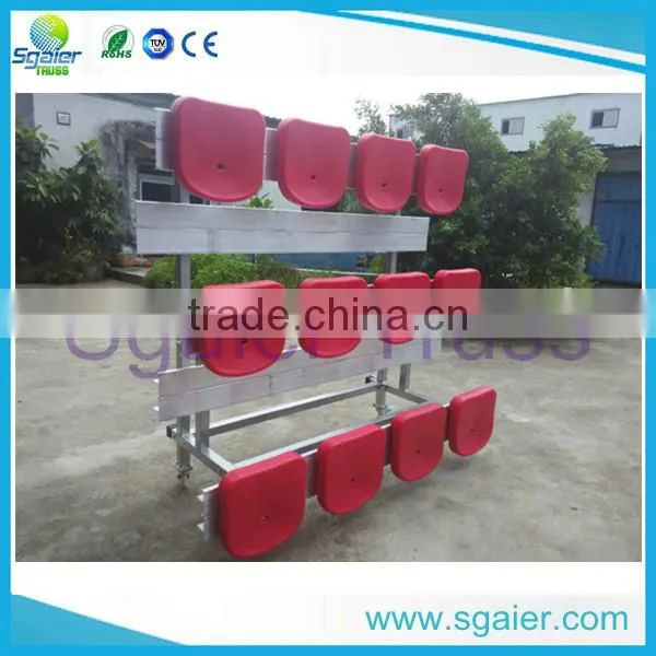 2015 Retractable Seats Grandstand,folding Mobile Bleachers