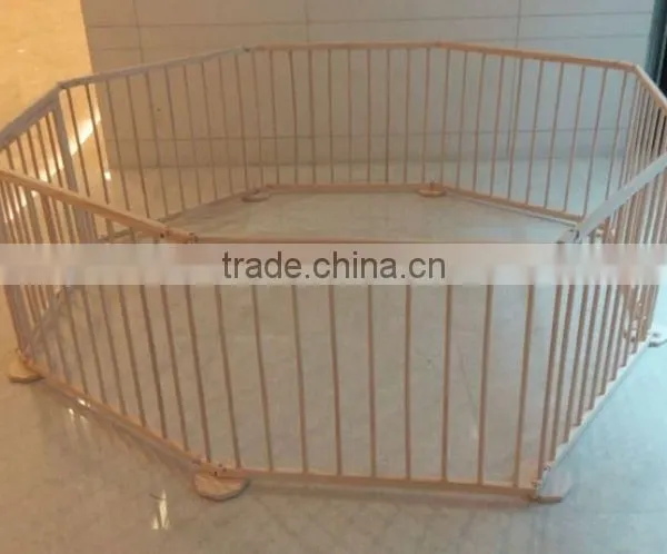 Stock Baby Playpen Baby Kids Wooden Playpen photo-3