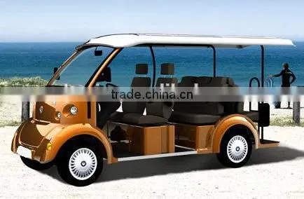 8 Seater 48 V Sightseeing Electric Golf Buggy, Mini Golf Cart photo-3