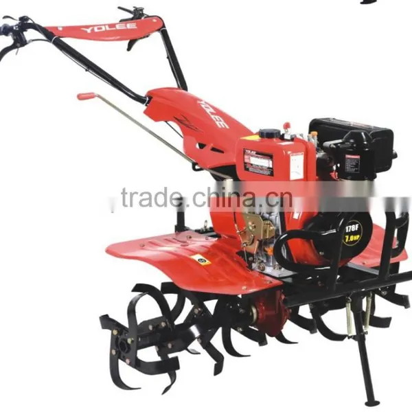 Garden Tool Agriculture Mini Power Tiller Rotary Cultivator photo-4