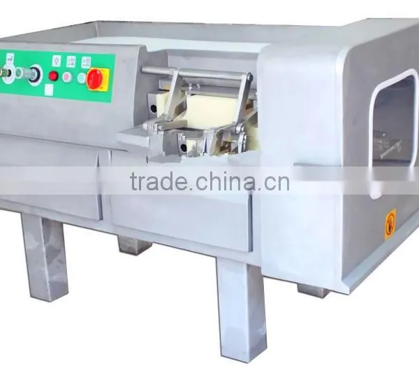 OULENO Meat Cuber Commercial Automatic Dicing Machine Meat Dicing Machine Dicing Machine for Frozen Meat Special Sausage Casing photo-2