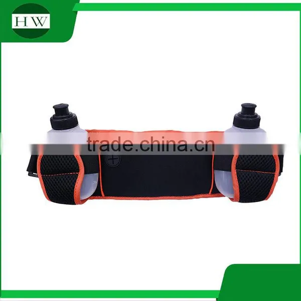 Custom Ventilation Waterproof Reflective Led Cell Mobile Phone Gym Sports Running Belt Waist Bag Pack With Water Bottle photo-4