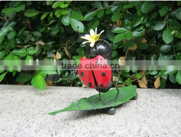 2015 Newest Design Funny Ladybug Metal Ladybug Garden Ladybug Garden Decoration Ladybug Metal Ladybug Garden Ornaments photo-5