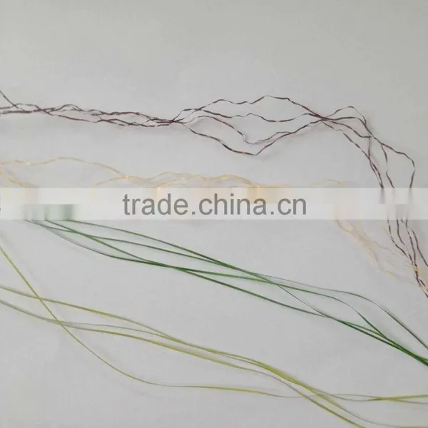 12000D/16F PE Straight+ PP Curly Artificial Grass Yarn for Landscaping Turf photo-3