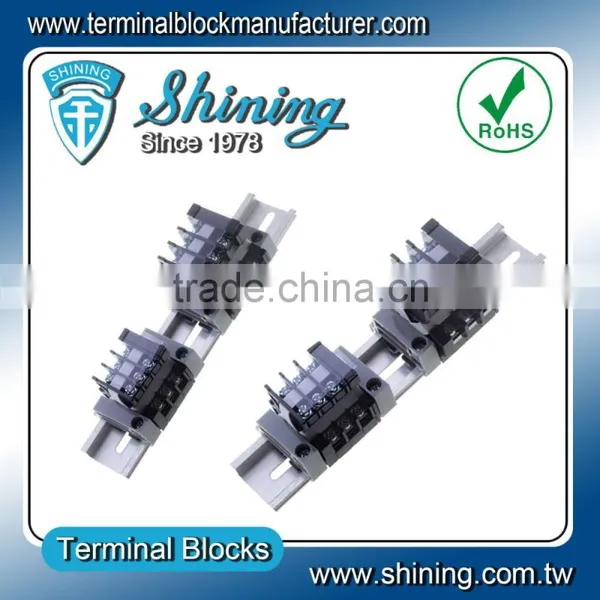 TD-Series Taiwan Din Mount Deck Double Level Layer Terminal Block photo-5