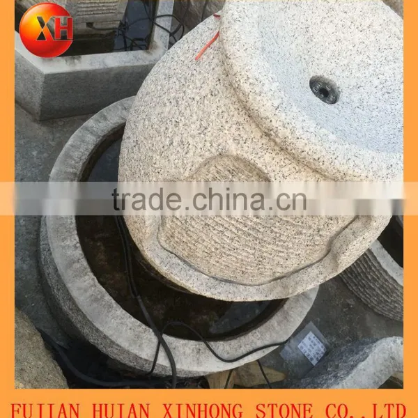 Garden Decoration Dancing Stone Water Fountain With Oval Shape photo-3