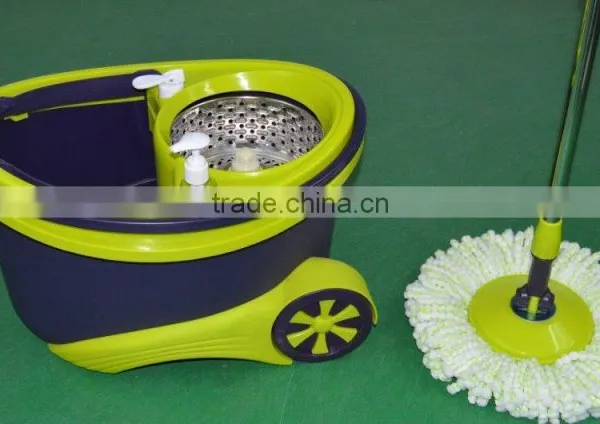 360 Easy Wring Microfiber Spin Mop and Engery Savng Bucket System photo-3