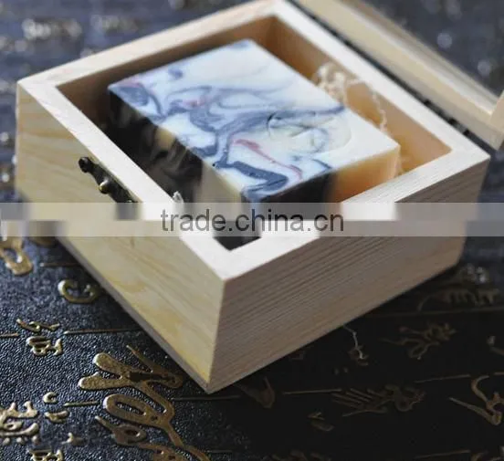 Wooden Soap Box With Clear Lid photo-3