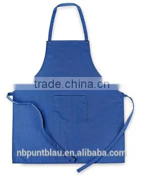 Cotton Kitchen Apron With Front Pocket as Promotion photo-2