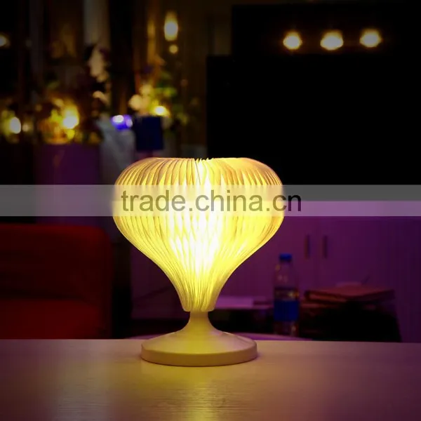 Creative Various Seven Colorfully LED Table Lamp, Beautiful Atmospheres Night Light for Bedroom photo-3