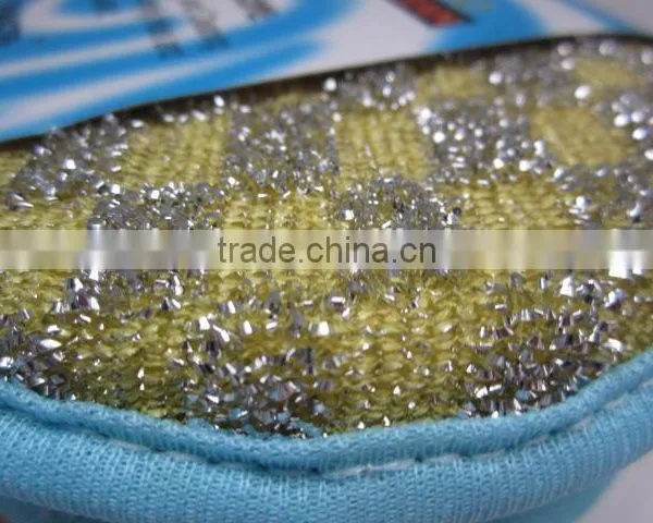 Hanging Type 4PC Cleaning Brush Set/Sponge Scouring Pad photo-3